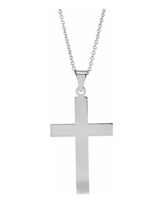 Sterling Silver Cross Necklace